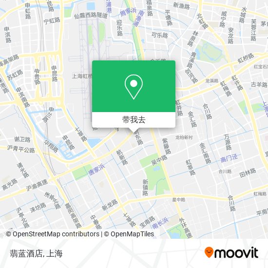 翡蓝酒店地图