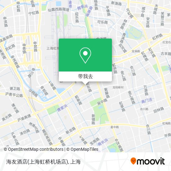 海友酒店(上海虹桥机场店)地图