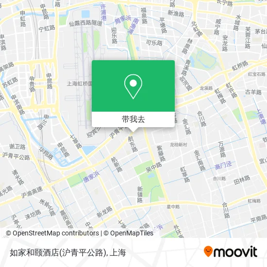 如家和颐酒店(沪青平公路)地图