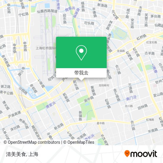 清美美食地图