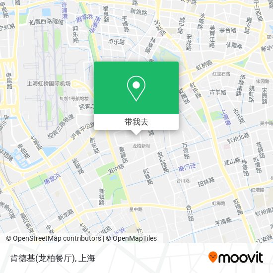 肯德基(龙柏餐厅)地图