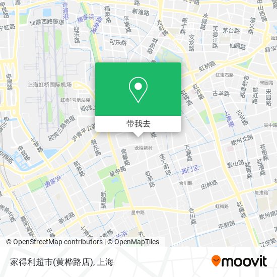 家得利超市(黄桦路店)地图