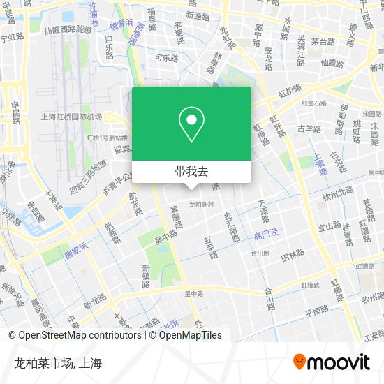 龙柏菜市场地图