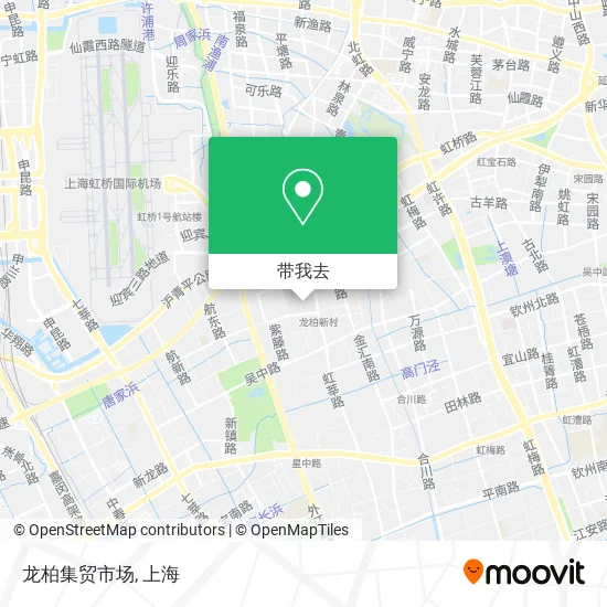龙柏集贸市场地图