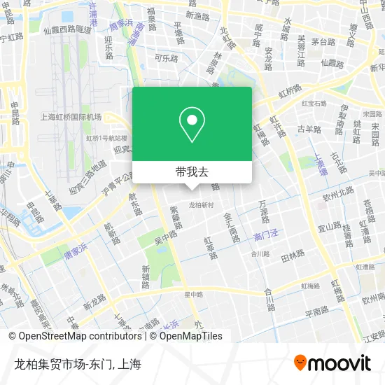 龙柏集贸市场-东门地图