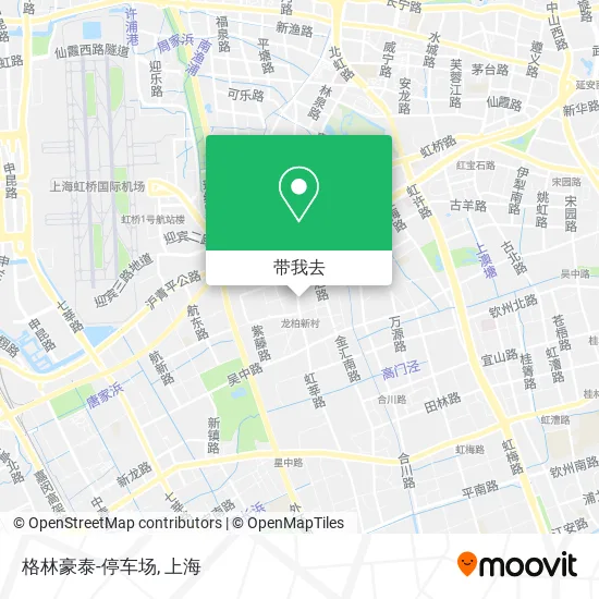 格林豪泰-停车场地图