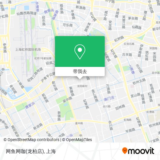 网鱼网咖(龙柏店)地图