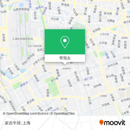 炭吉牛排地图