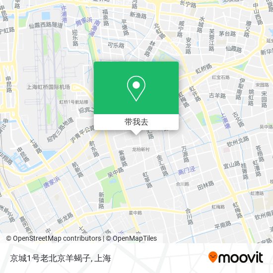 京城1号老北京羊蝎子地图