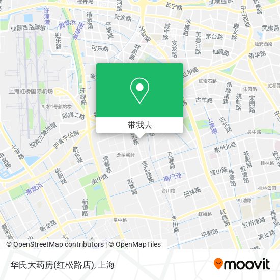 华氏大药房(红松路店)地图