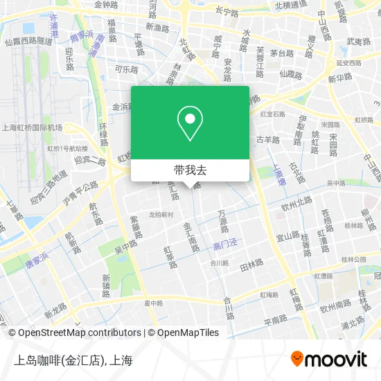 上岛咖啡(金汇店)地图