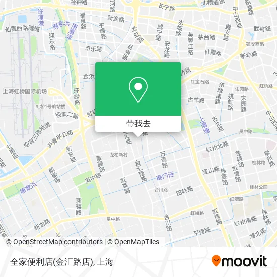 全家便利店(金汇路店)地图