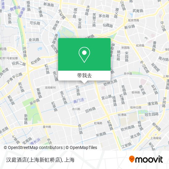 汉庭酒店(上海新虹桥店)地图
