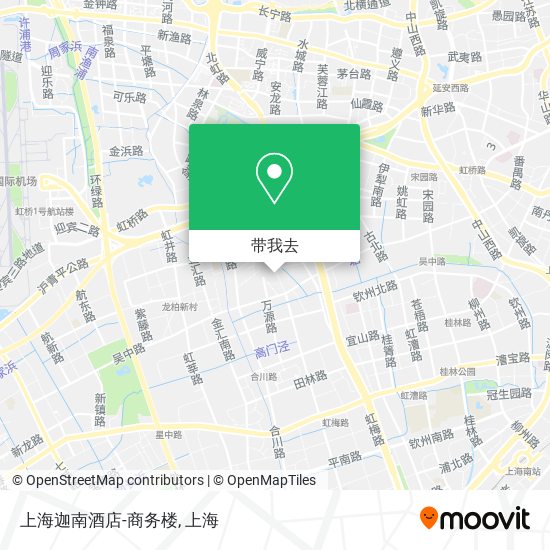 上海迦南酒店-商务楼地图