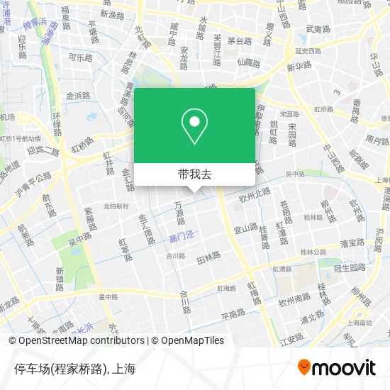 停车场(程家桥路)地图