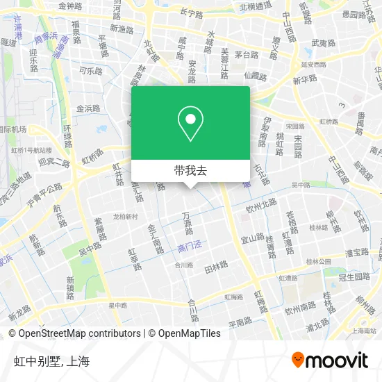 虹中别墅地图