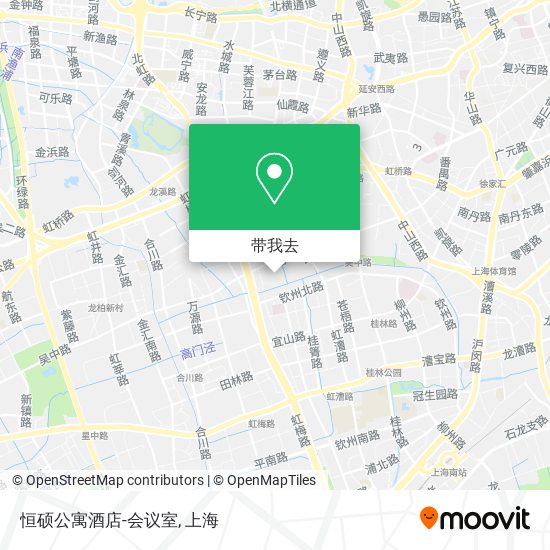 恒硕公寓酒店-会议室地图