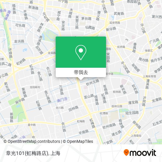 章光101(虹梅路店)地图