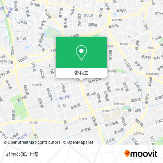 君怡公寓地图