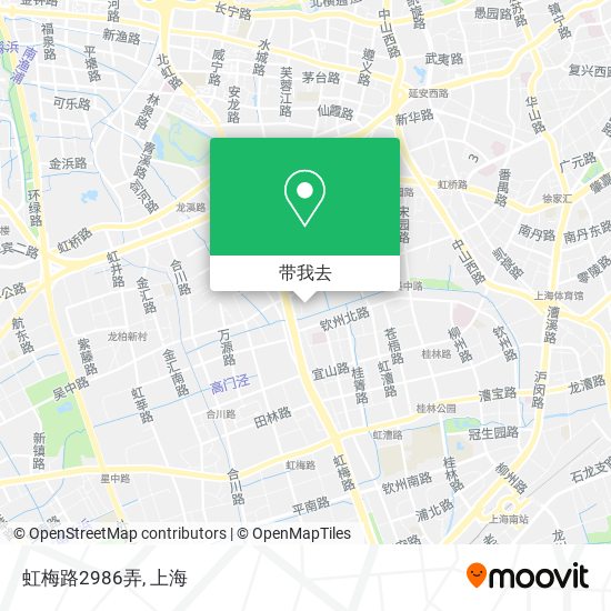 虹梅路2986弄地图