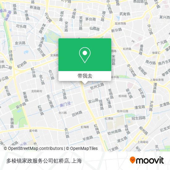 多棱镜家政服务公司虹桥店地图