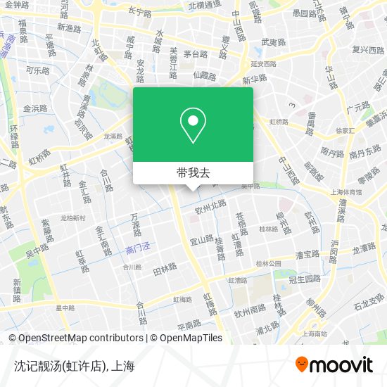 沈记靓汤(虹许店)地图