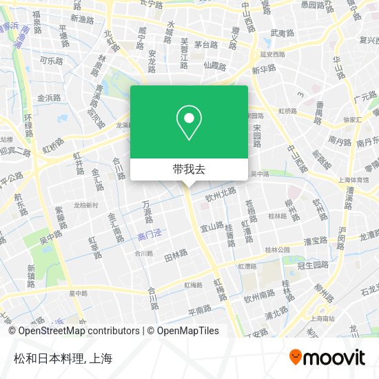 松和日本料理地图