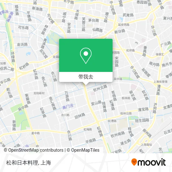 松和日本料理地图