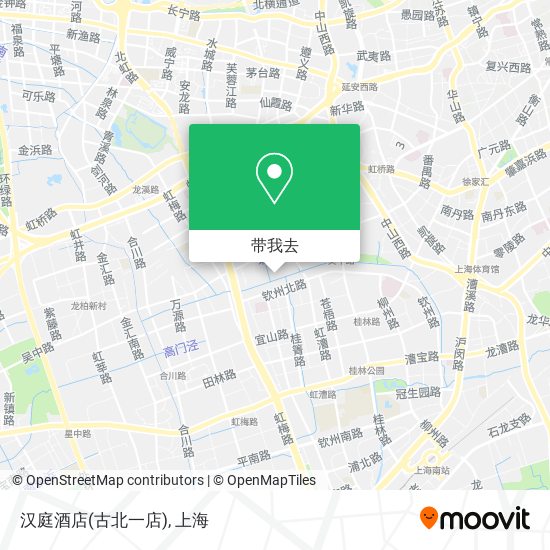 汉庭酒店(古北一店)地图