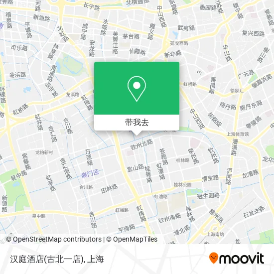 汉庭酒店(古北一店)地图