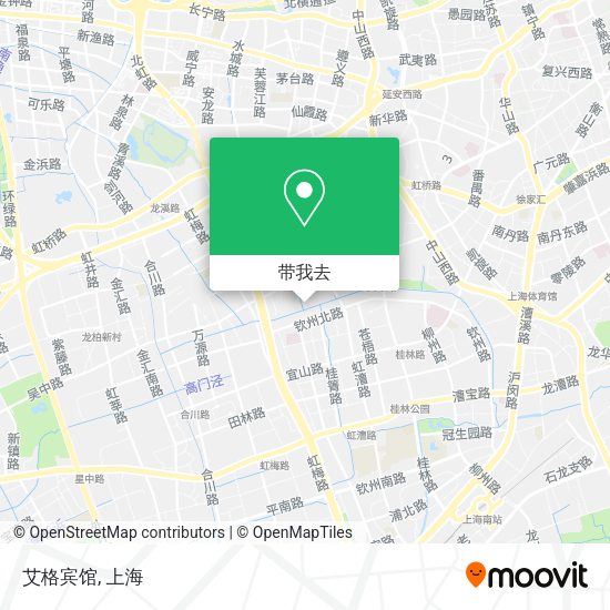 艾格宾馆地图
