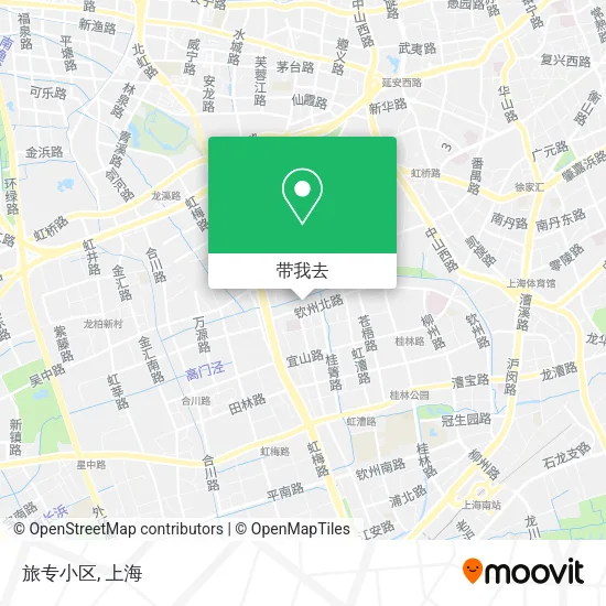 旅专小区地图