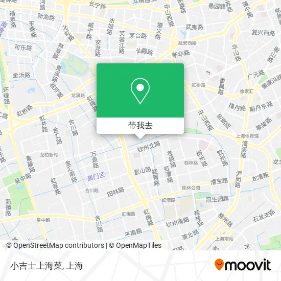 小吉士上海菜地图