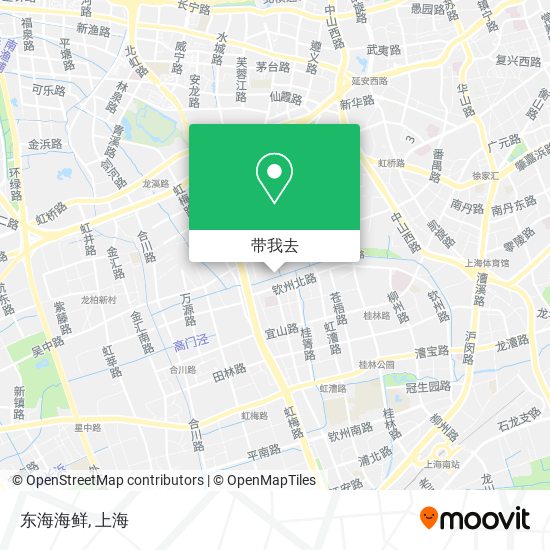 东海海鲜地图