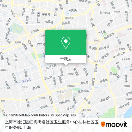 上海市徐汇区虹梅街道社区卫生服务中心桂林社区卫生服务站地图