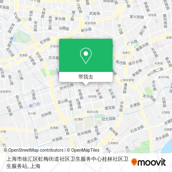 上海市徐汇区虹梅街道社区卫生服务中心桂林社区卫生服务站地图