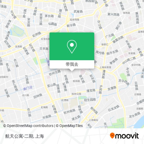 航天公寓-二期地图