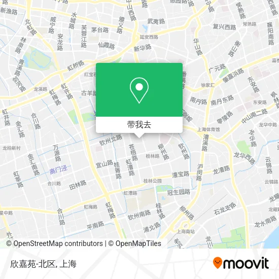 欣嘉苑-北区地图