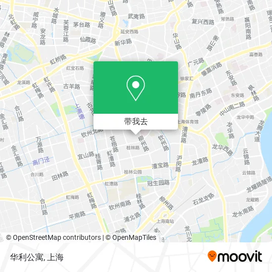 华利公寓地图
