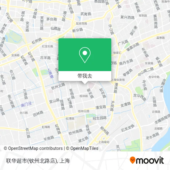 联华超市(钦州北路店)地图