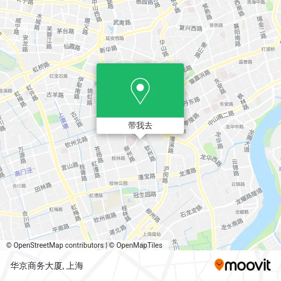 华京商务大厦地图