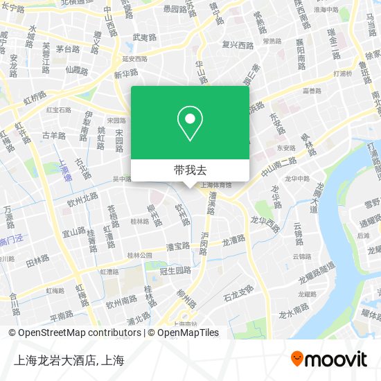 上海龙岩大酒店地图
