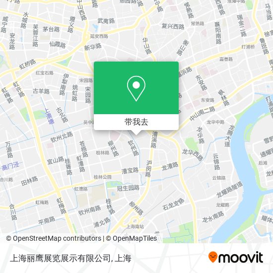 上海丽鹰展览展示有限公司地图