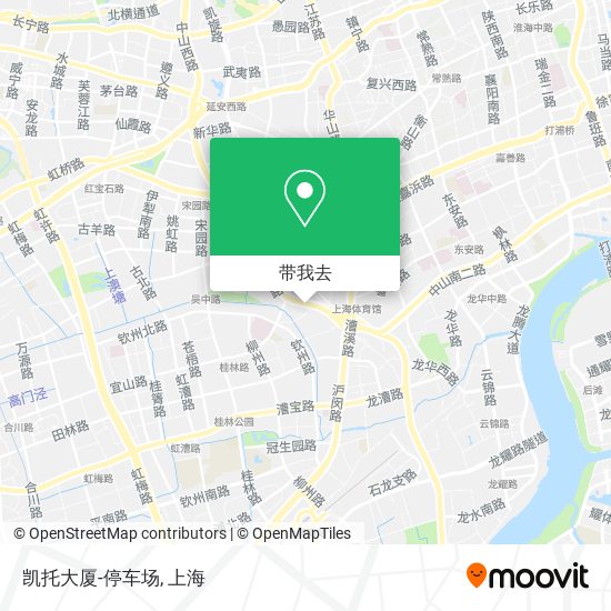 凯托大厦-停车场地图