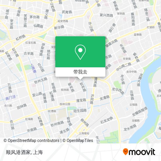 顺风港酒家地图