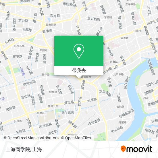 上海商学院地图