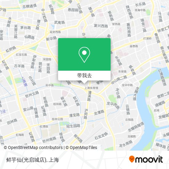 鲜芋仙(光启城店)地图