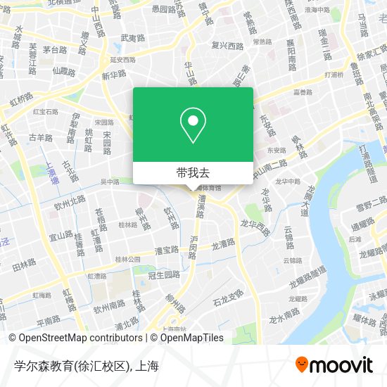 学尔森教育(徐汇校区)地图