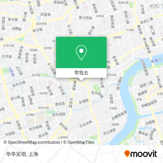 华亭宾馆地图