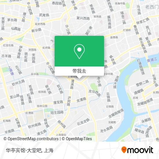 华亭宾馆-大堂吧地图